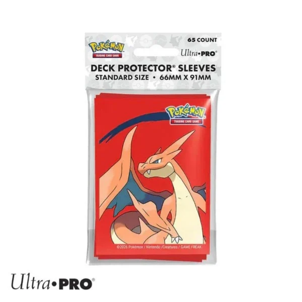 Mega Charizard Y 65 ct Deck Protector Sleeves for Pokemon TCG