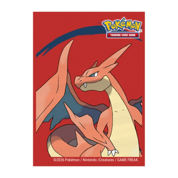 Mega Charizard Y 65 ct Deck Protector Sleeves for Pokemon TCG