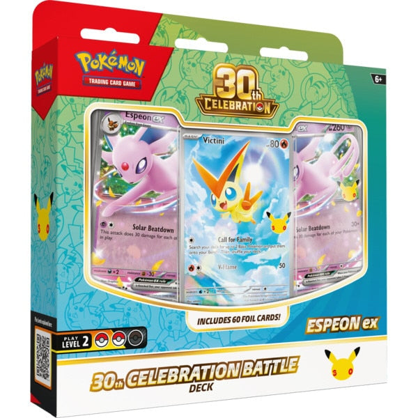 Pokemon TCG - 30th Celebration - Battle Deck Espeon EX or Umbreon EX