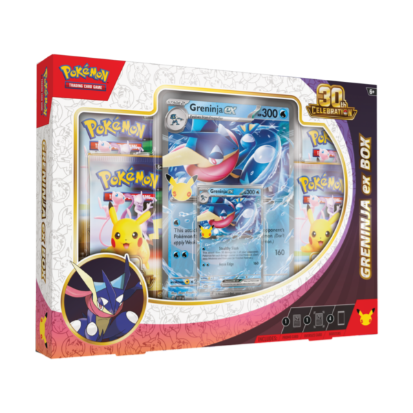 Pokemon TCG - 30th Celebration - Sylveon/Greninja EX Box