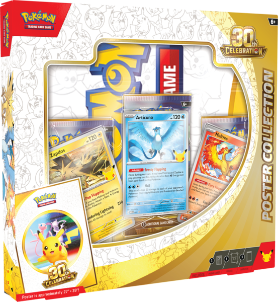 Pokemon TCG - 30th Celebration - Poster Collection