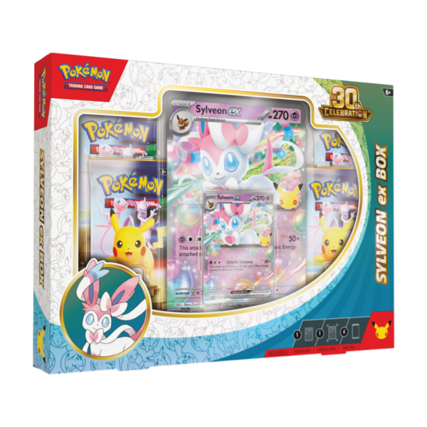 Pokemon TCG - 30th Celebration - Sylveon/Greninja EX Box
