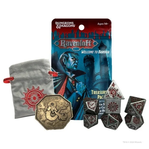 Castle Ravenloft Treasure Dice Pack